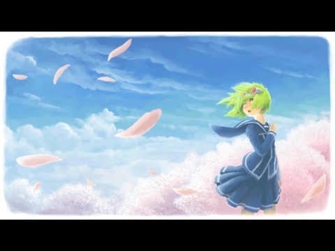 「【GUMI】桜色シルエット【オリジナル】」サムネイル